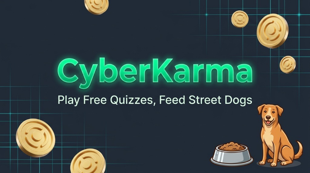 CyberKarma - Play Free Quizzes, Feed Street Dogs